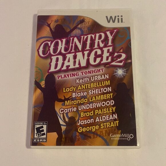 Just Dance Country Dance 2 Nintendo Wii Game VGUC - Picture 1 of 9